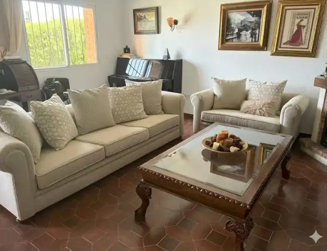 Antes y despues de Un tapizado